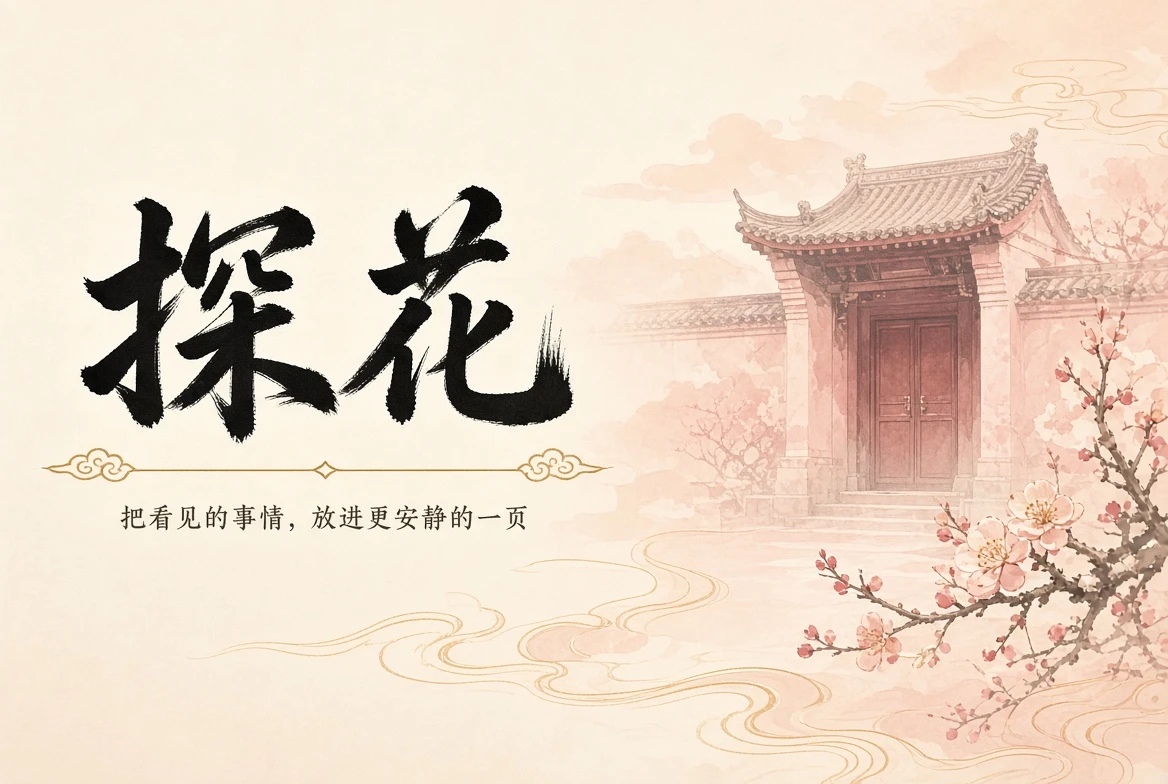 关于探花品牌页头